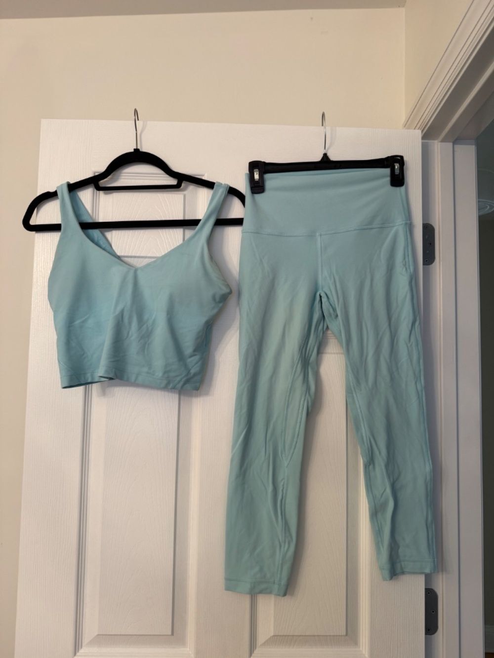 Lululemon Align High-Rise Legging & Tank Set Icing Blue - Picture 2 of 11